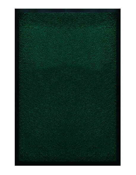 Tapis d'accueil nylon uni vert foncé - Rectangulaire 60 x 90cm