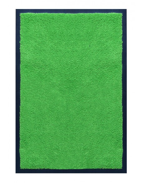 Tapis d'accueil nylon uni vert pomme - Rectangulaire 60 x 90cm