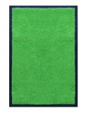 Tapis d'accueil nylon uni vert pomme - Rectangulaire 60 x 90cm