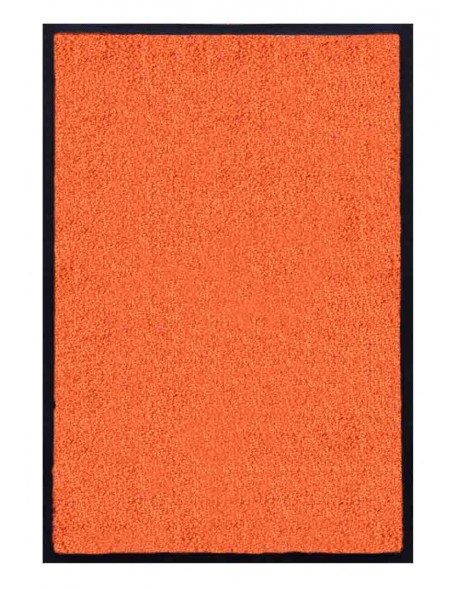 TAPIS D'ACCUEIL - NYLON UNI ORANGE - Rectangulaire 60 x 90cm