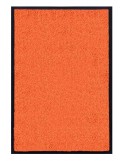 Tapis d'accueil nylon uni orange - Rectangulaire 60 x 90cm