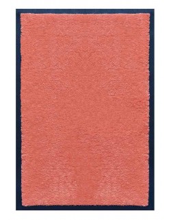 TAPIS D'ACCUEIL - NYLON UNI SAUMON - Rectangulaire 60 x 90cm