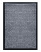 TAPIS D'ACCUEIL - NYLON UNI GRIS FONCÉ - Rectangulaire 60 x 90cm