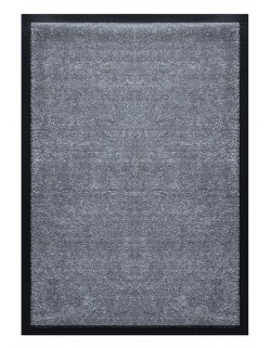 TAPIS D'ACCUEIL - NYLON UNI GRIS FONCÉ - Rectangulaire 60 x 90cm