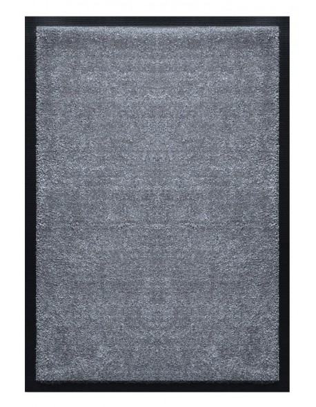 Tapis d'accueil nylon uni gris foncé - Rectangulaire 60 x 90cm