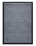 Tapis d'accueil nylon uni gris foncé - Rectangulaire 60 x 90cm