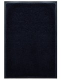 Tapis d'accueil nylon uni noir - Rectangulaire 60 x 90cm