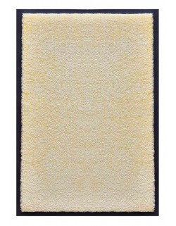 TAPIS D'ACCUEIL - NYLON UNI BLANC CASSÉ - Rectangulaire 60 x 90cm