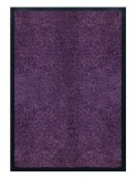 Tapis d'accueil nylon uni violet - Rectangulaire 60 x 90cm