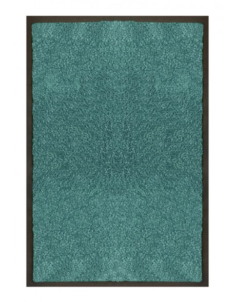 TAPIS D'ACCUEIL - NYLON UNI TURQUOISE - Rectangulaire 60 x 90cm
