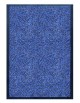 TAPIS D'ACCUEIL NYLON BLEU CHINÉ - Rectangulaire 60 x 90cm