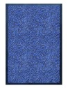TAPIS D'ACCUEIL NYLON BLEU CHINÉ - Rectangulaire 60 x 90cm