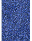 Tapis d'accueil nylon chiné bleu - Rectangulaire 60 x 90cm