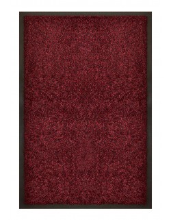 TAPIS D'ACCUEIL NYLON BORDEAUX CHINÉ - Rectangulaire 60 x 90cm