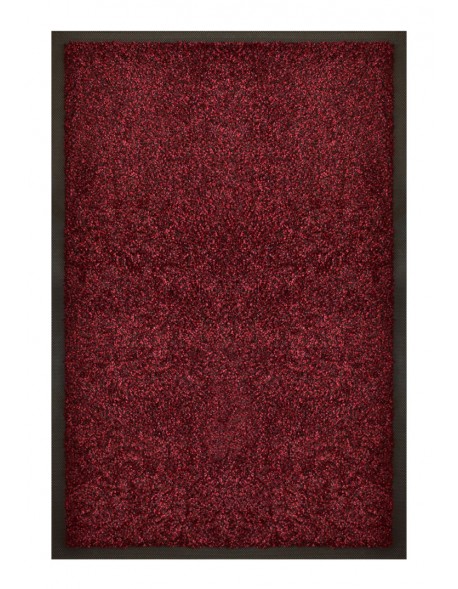 Tapis d'accueil nylon bordeaux chiné - Rectangulaire 60 x 90cm