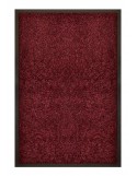 Tapis d'accueil nylon bordeaux chiné - Rectangulaire 60 x 90cm