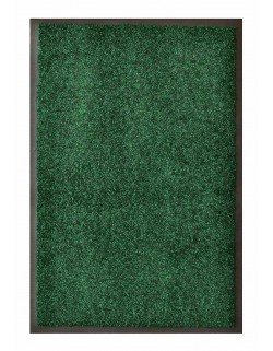 Tapis d'accueil nylon vert chiné - Rectangulaire 60 x 90cm