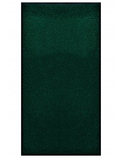 TAPIS PRESTIGE D'INTÉRIEUR - Fibre nylon uni vert foncé - Rectangulaire 120x240cm