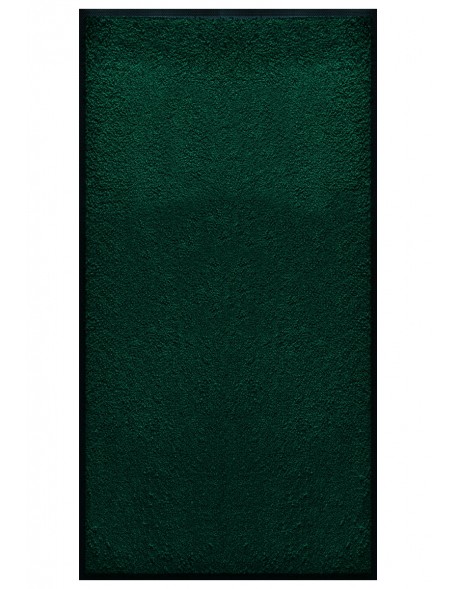 TAPIS PREMIUM - Fibre nylon uni vert foncé - Rectangulaire 120x240cm