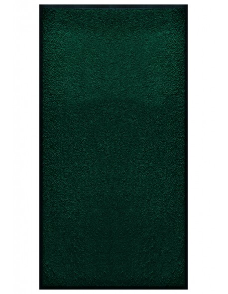 TAPIS PRESTIGE D'INTÉRIEUR - Fibre nylon uni vert foncé - Rectangulaire 120x240cm