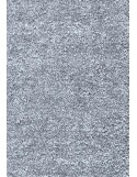 TAPIS PRESTIGE D'INTÉRIEUR - Fibre nylon uni gris clair - Rectangulaire 120x240cm