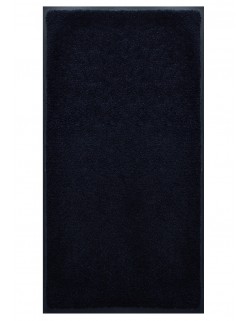TAPIS PRESTIGE D'INTÉRIEUR - Fibre nylon uni noir - Rectangulaire 120x240cm