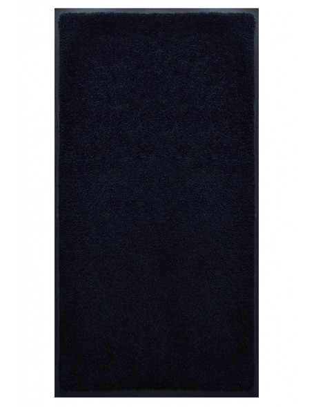 TAPIS PREMIUM - Fibre nylon uni noir - Rectangulaire 120x240cm