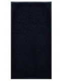 TAPIS PRESTIGE D'INTÉRIEUR - Fibre nylon uni noir - Rectangulaire 120x240cm