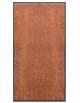 TAPIS PREMIUM - Fibre nylon uni marron caramel - Rectangulaire 120x240cm
