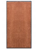 TAPIS PRESTIGE D'INTÉRIEUR - Fibre nylon uni marron clair - Rectangulaire 120x240cm
