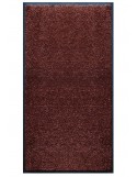 TAPIS PRESTIGE D'INTÉRIEUR - Fibre nylon uni marron - Rectangulaire 120x240cm