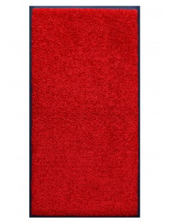 TAPIS PRESTIGE D'INTÉRIEUR - Fibre nylon uni rouge - Rectangulaire 120x240cm