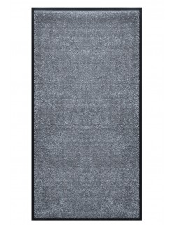 TAPIS PRESTIGE D'INTÉRIEUR - Fibre nylon uni gris foncé - Rectangulaire 120x240cm