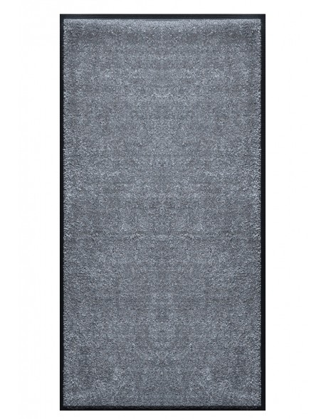 TAPIS PRESTIGE D'INTÉRIEUR - Fibre nylon uni gris foncé - Rectangulaire 120x240cm