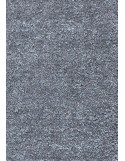 TAPIS PRESTIGE D'INTÉRIEUR - Fibre nylon uni gris foncé - Rectangulaire 120x240cm