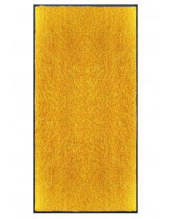 TAPIS PREMIUM - Fibre nylon uni jaune orangé - Rectangulaire 120x240cm