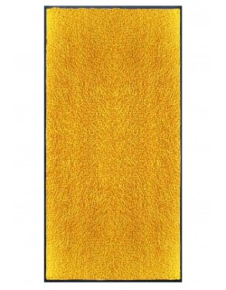 TAPIS PRESTIGE D'INTÉRIEUR - Fibre nylon uni jaune orangé - Rectangulaire 120x240cm