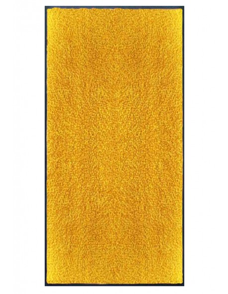 TAPIS PRESTIGE D'INTÉRIEUR - Fibre nylon uni jaune orangé - Rectangulaire 120x240cm