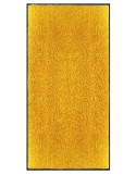 TAPIS PRESTIGE D'INTÉRIEUR - Fibre nylon uni jaune orangé - Rectangulaire 120x240cm
