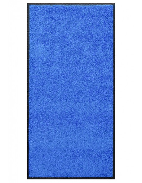 TAPIS PREMIUM - Fibre nylon uni bleu - Rectangulaire 120x240cm