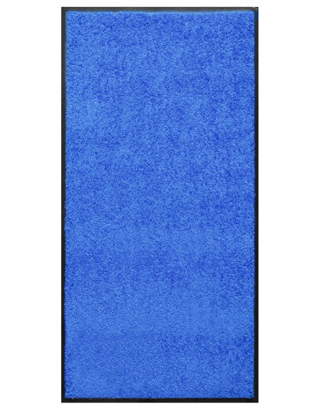 TAPIS PRESTIGE D'INTÉRIEUR - Fibre nylon uni bleu marine - Rectangulaire 120x240cm