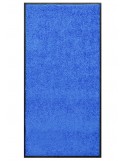 TAPIS PRESTIGE D'INTÉRIEUR - Fibre nylon uni bleu marine - Rectangulaire 120x240cm