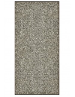 TAPIS PRESTIGE D'INTÉRIEUR - Fibre nylon gris chiné - Rectangulaire 120x240cm