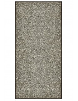 TAPIS PREMIUM - Fibre nylon gris chiné - Rectangulaire 120x240cm