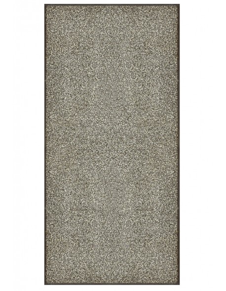 TAPIS PRESTIGE D'INTÉRIEUR - Fibre nylon gris chiné - Rectangulaire 120x240cm