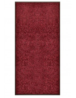 TAPIS PREMIUM - Fibre nylon bordeaux chiné - Rectangulaire 120x240cm