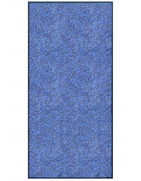 TAPIS PRESTIGE D'INTÉRIEUR - Fibre nylon bleu chiné - Rectangulaire 120x240cm