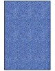 TAPIS PREMIUM - Fibre nylon bleu chiné - Rectangulaire 120x180cm
