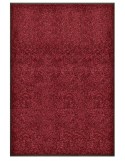 TAPIS PRESTIGE D'INTÉRIEUR - Fibre nylon bordeaux chiné - Rectangulaire 120x180cm