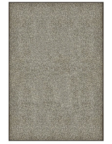 TAPIS PREMIUM - Fibre nylon gris chiné - Rectangulaire 120x180cm